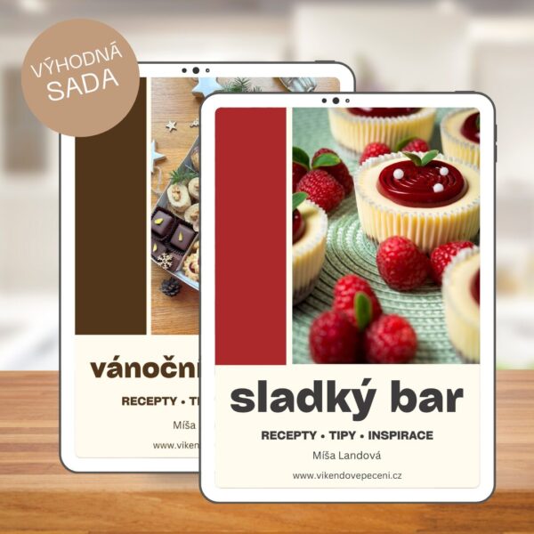 Sada e-knih SLADKÝ BAR a VÁNOČNÍ CUKROVÍ