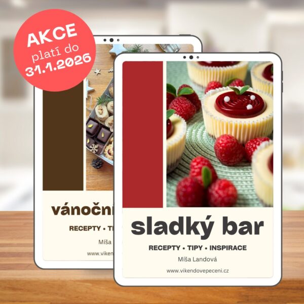 Sada e-knih SLADKÝ BAR a VÁNOČNÍ CUKROVÍ